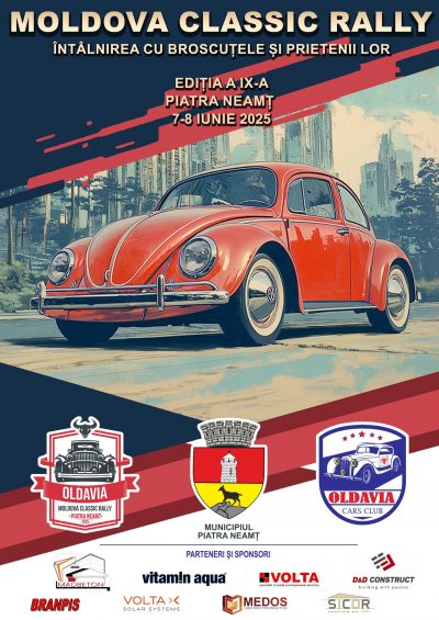 Moldova Classic Rally 2025 Afis